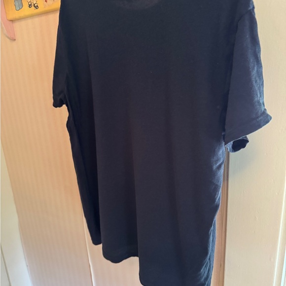 Sundry Navy Tee with Pink Stars - Picture 4 of 4